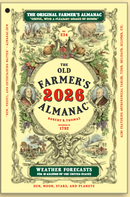 Old Farmer's Almanac Book - 2026