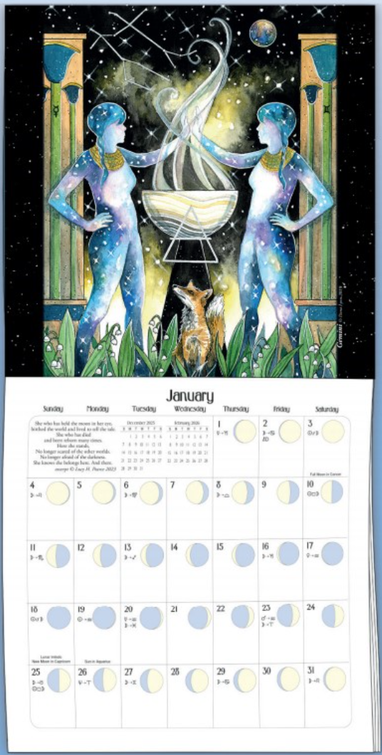 We'Moon Wall Calendar - 2026