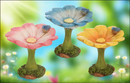 Flower Birdbath - Assorted Colors