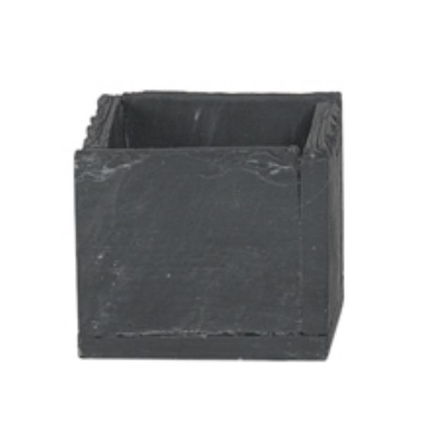 Slate Color Cement Cube - 2.5 in