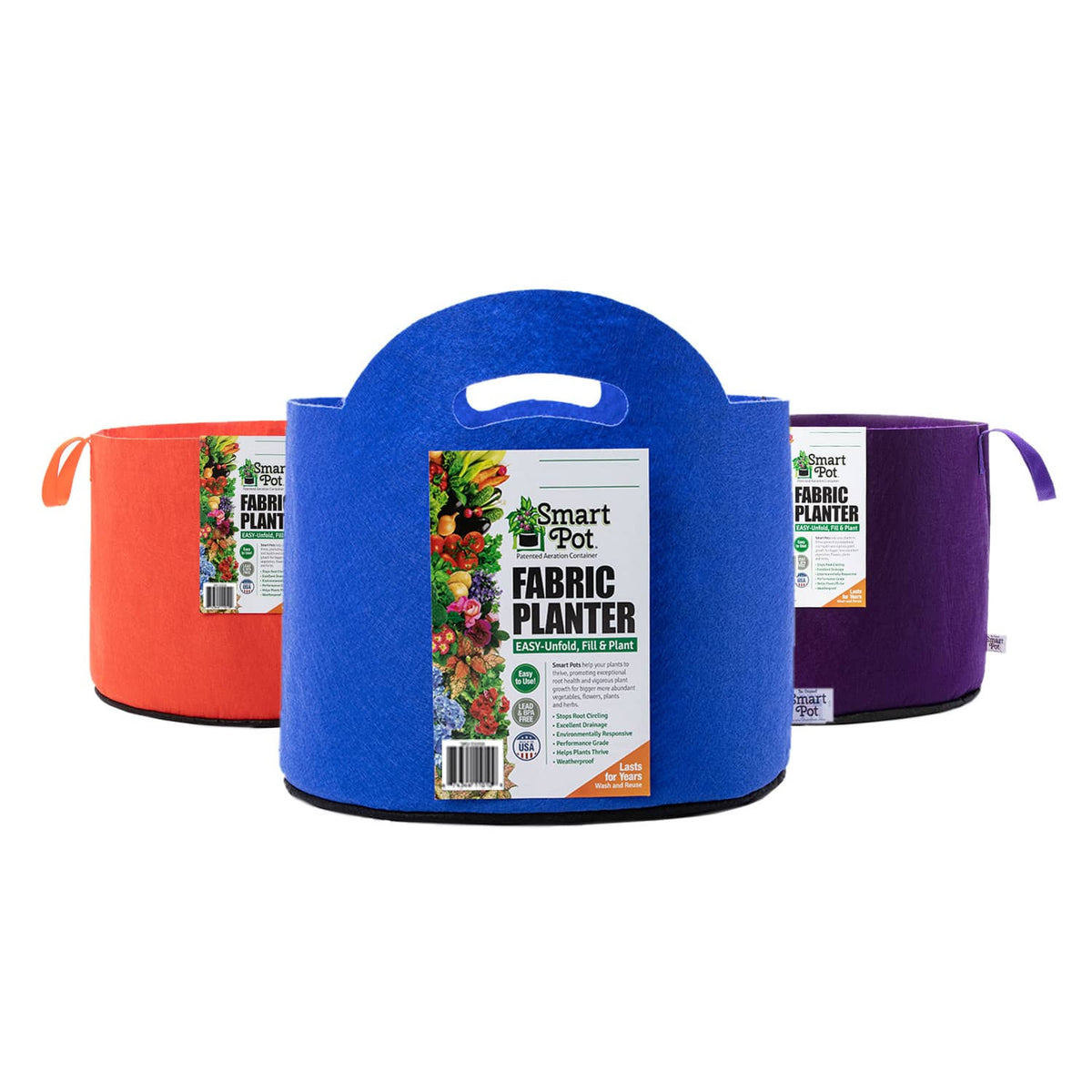 Smart Pot Fabric Planter with Handles