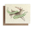 Reindeer Holiday Greeting Card