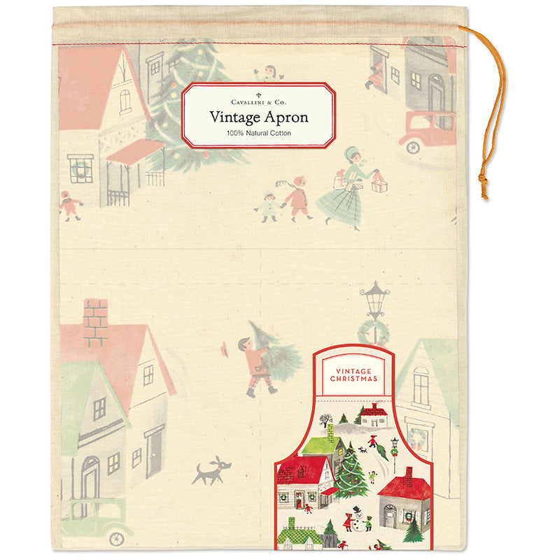 Christmas Village Apron