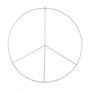 Peace Brass Wreath - 36"