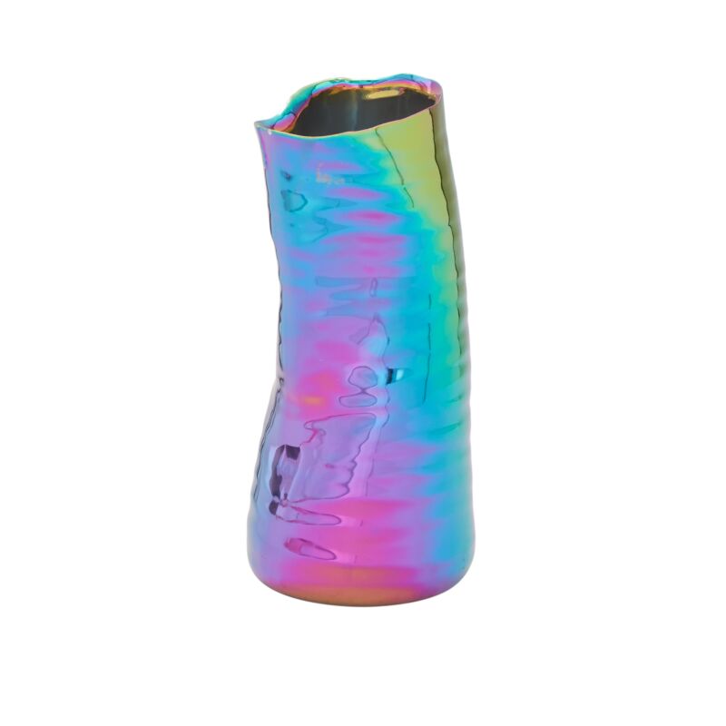 Tegan Vase 4.25"x 9" - Multicolor