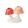 Mushroom Candleholder - 6"