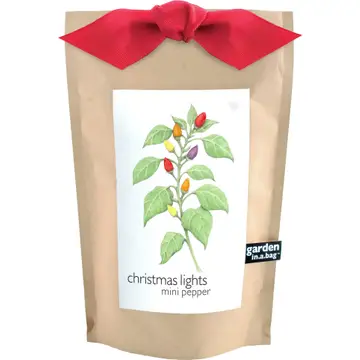 Garden In Bag - Christmas Lights Peppers