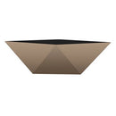 Deco Faceted Bowl - Artisan Taupe - 6"