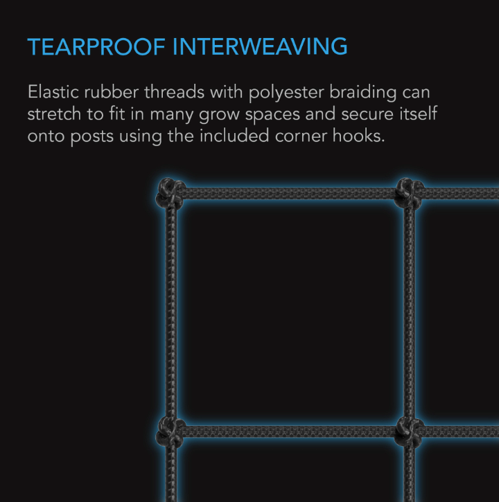 AC Infinity: Grow Tent Trellis Netting