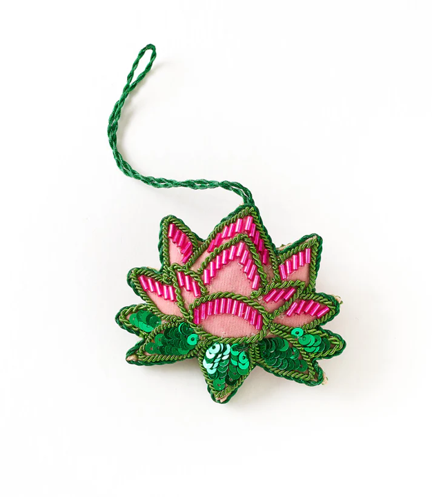Beaded Felt Ornaments