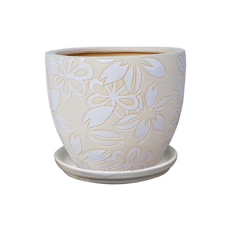 Kirkos Planter - Flowers - 8"