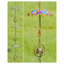 Ancient Graffiti: Rain Ornament-Triple Umbrella-Floral