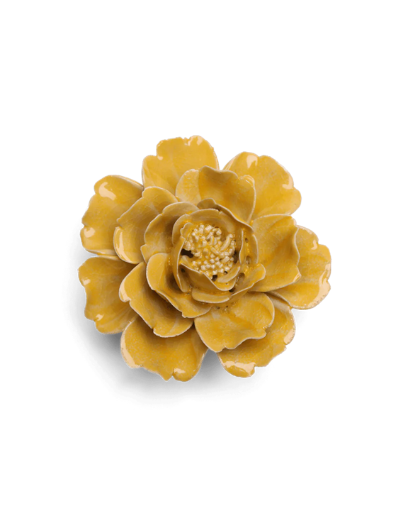 Ceramic Florals Warm Colors