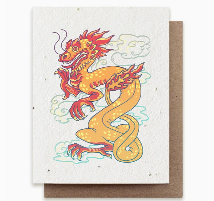 Small Victories: Chinese Dragon Greeting Card