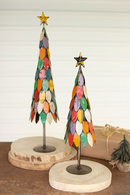 Recycled Metal Christmas Trees