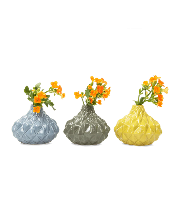 Juvel Geometric Budvase - Assorted