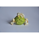 Rabbits Rolling Cabbage
