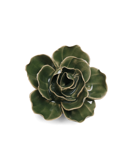 Ceramic Florals Greens