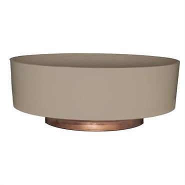 HC: Capri Bowl-Artisan Taupe-8in-DC