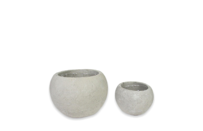 Jack's Baskets: Round Cement Planter Bowl