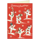 Snowmen Greeting Card