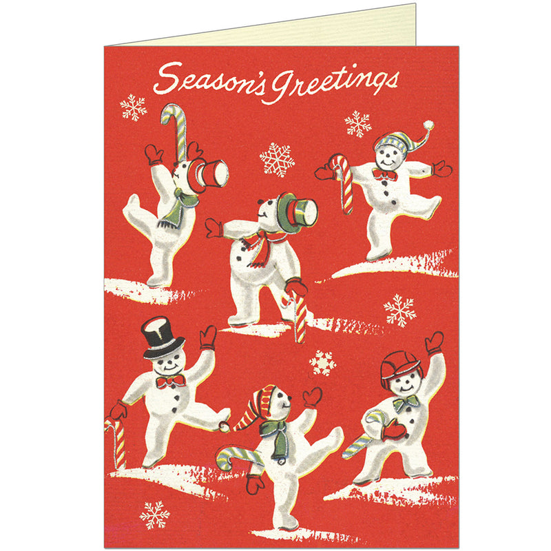 Snowmen Greeting Card