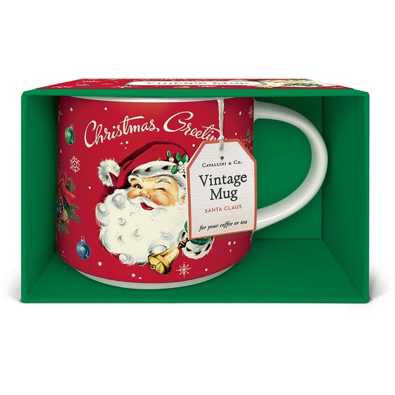 Christmas Santa Ceramic Mug - 14oz