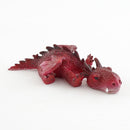 Sleeping Mini Red Dragon-2.75 in