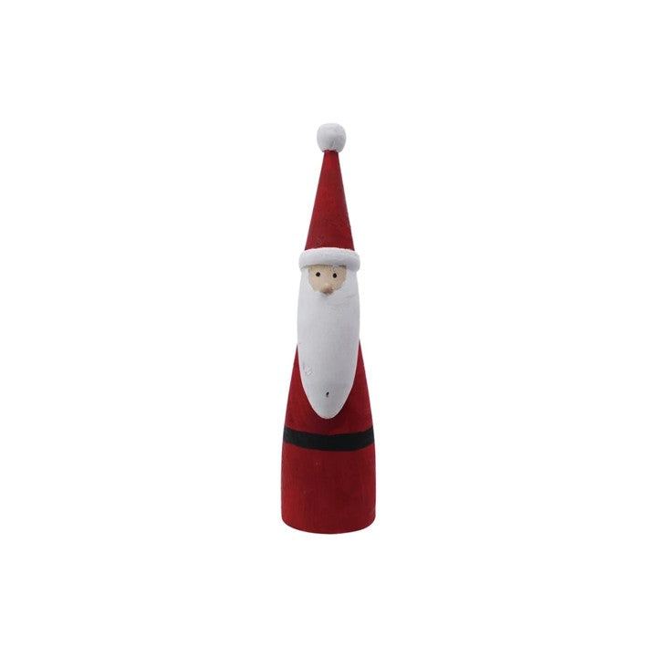 Paulownia Wood Santa-11in