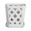 Fremont Orchid Pot White - 7"