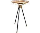 Aura Metal Bird Bath