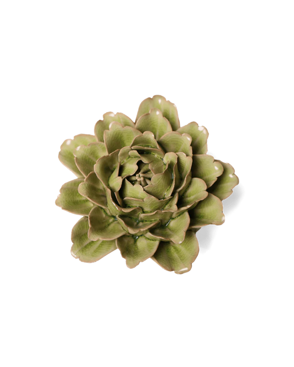 Ceramic Florals Greens