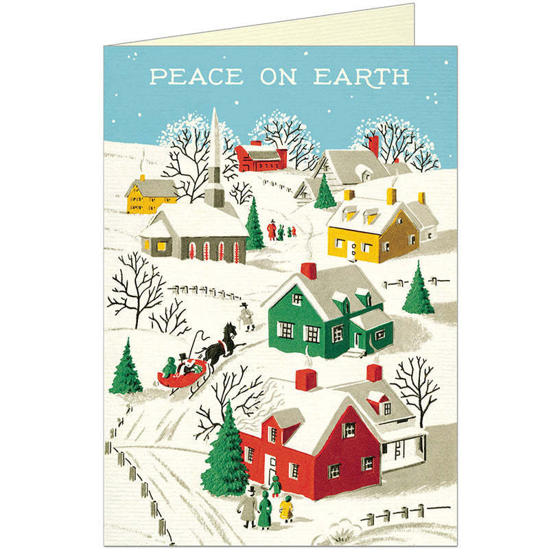 Peace on Earth Greeting Card