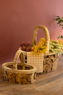 Driftwood Basket with Handle