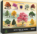 Native Trees of VA Puzzle - 1000 pieces