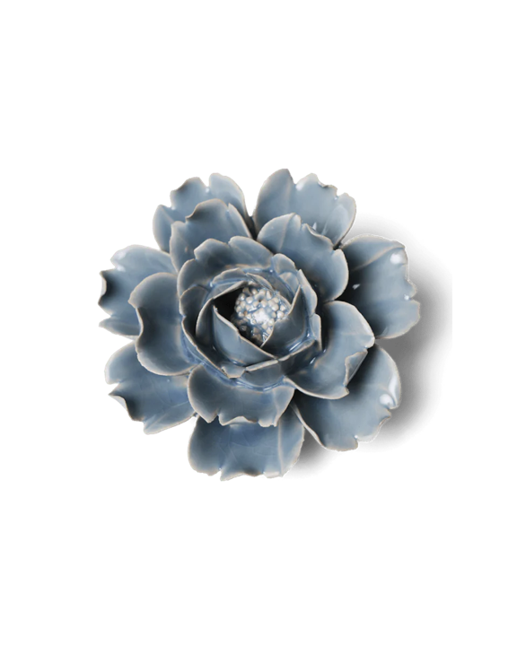 Ceramic Florals Cool Colors