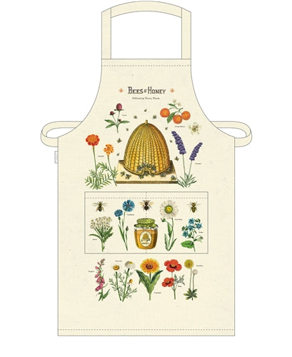 Bees & Honey Cotton Apron