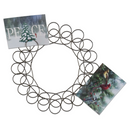 Spiral Wreath Greeting Card Holder