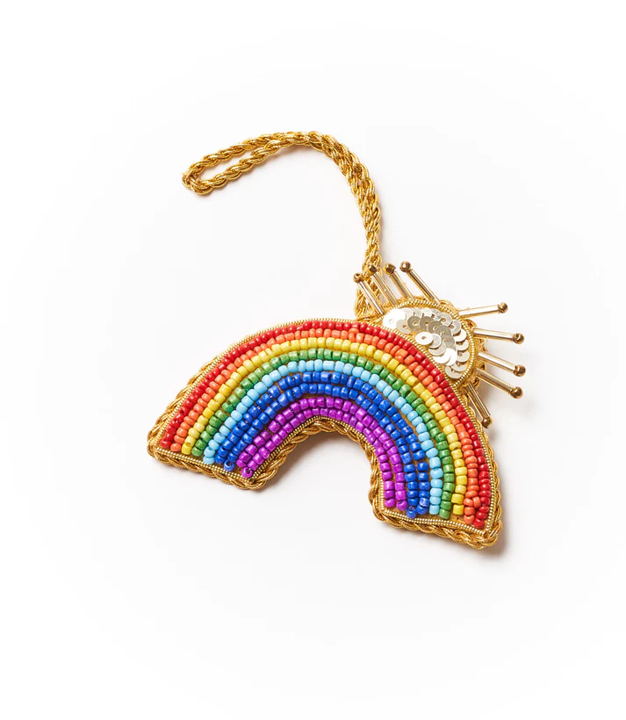 Beaded Felt Ornaments