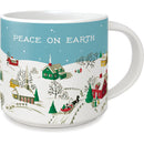 Peace on Earth Ceramic Mug-14oz