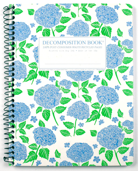 Hydrangeas Decomposition Book