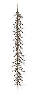 Artificial Mini Pinecone Garland - 5ft - Brown