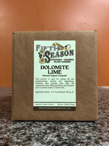 Fifth Season Organic Pulverized Dolomitic Lime - 5 lb
