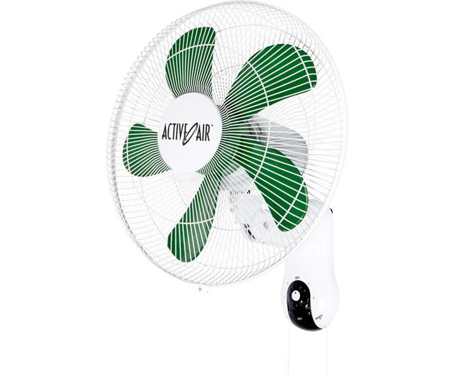 Active Air Oscillating Wall Mount Fan - 16 inch