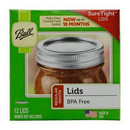 Ball Regular Mouth Canning Lids - 12 pack