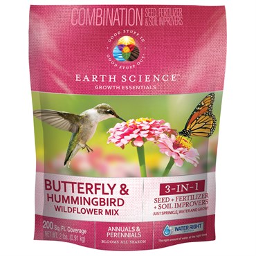 Earth Science Butterfly & Hummingbird Wildflower Seed Mix - 2 lb