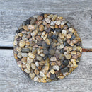 Earth tone River Pebbles - 28 oz