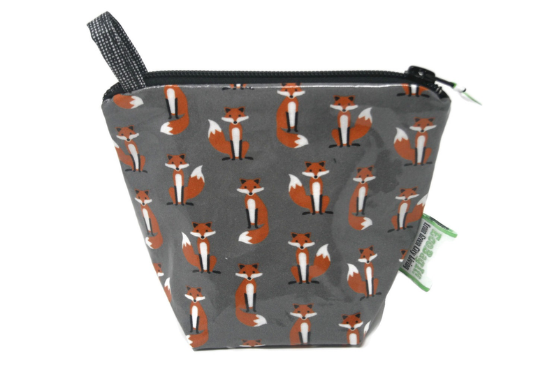 EcoBagIt! Zip Reusable Snack Bag - Mr. Fox Jr.