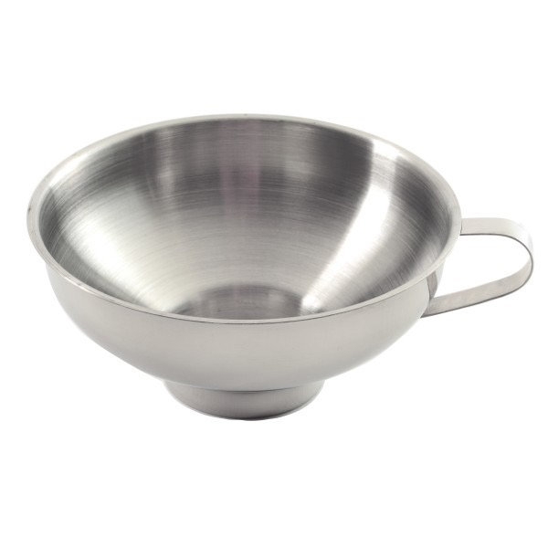 Wide Mouth Stainless Steel Canning Funnel