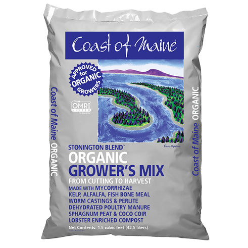 Coast of Maine Stonington Blend Organic Growers Mix - 1.5 cu ft